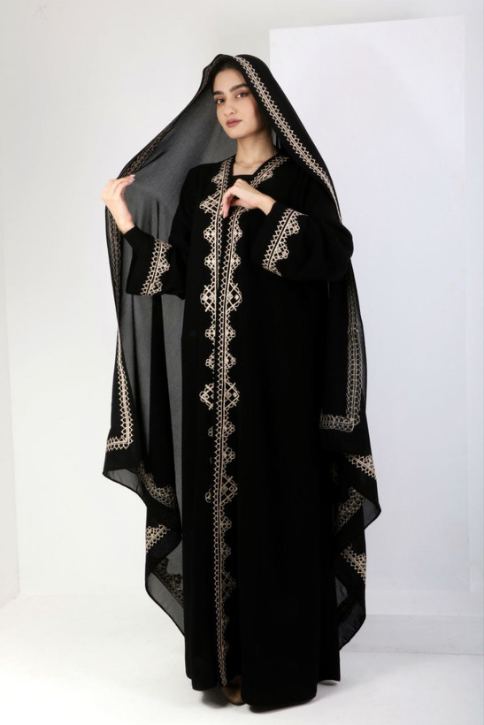ست عبا و شال بلوچدوزی پری زاد مدل 01149