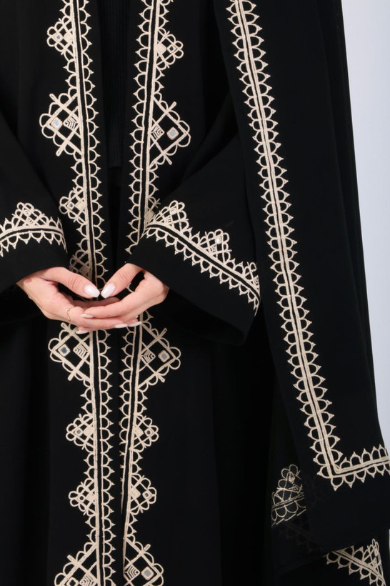 ست عبا و شال بلوچدوزی پری زاد مدل 01149